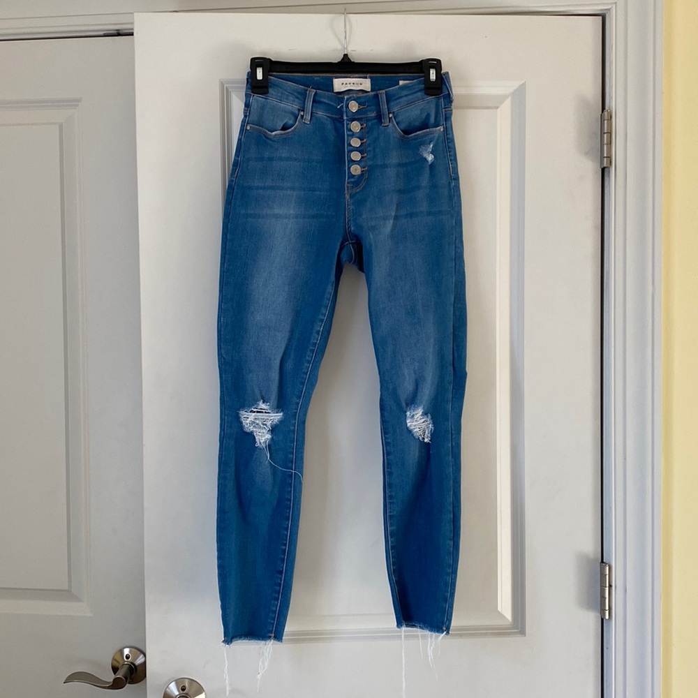 Pacsun Power Super Stretch High Rise Ankle Jeggings